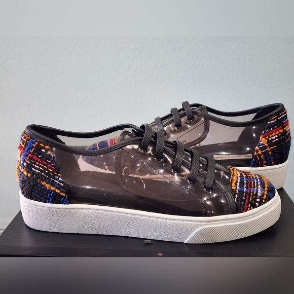 *NWT* HERE/NOW | Phoebe | Transparent Sneakers | Womens 7 - Picture 5 of 9